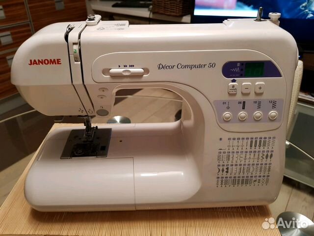 Швейная машинка janome декор компьютер Швейная машинка janome декор компьютер