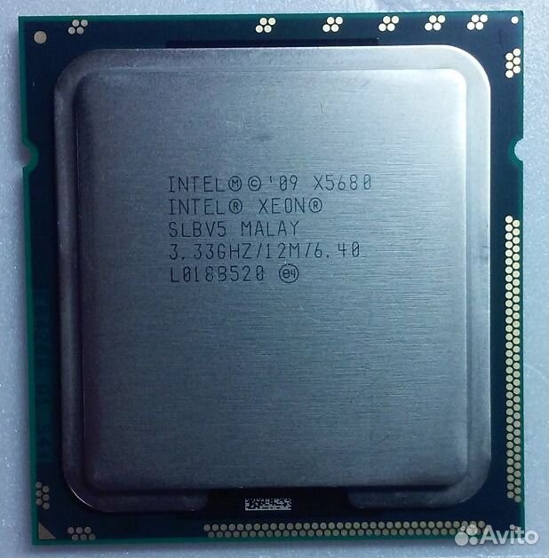 7 980 5. Intel Xeon x5680 Gulftown lga1366, 6 x 3333 МГЦ.