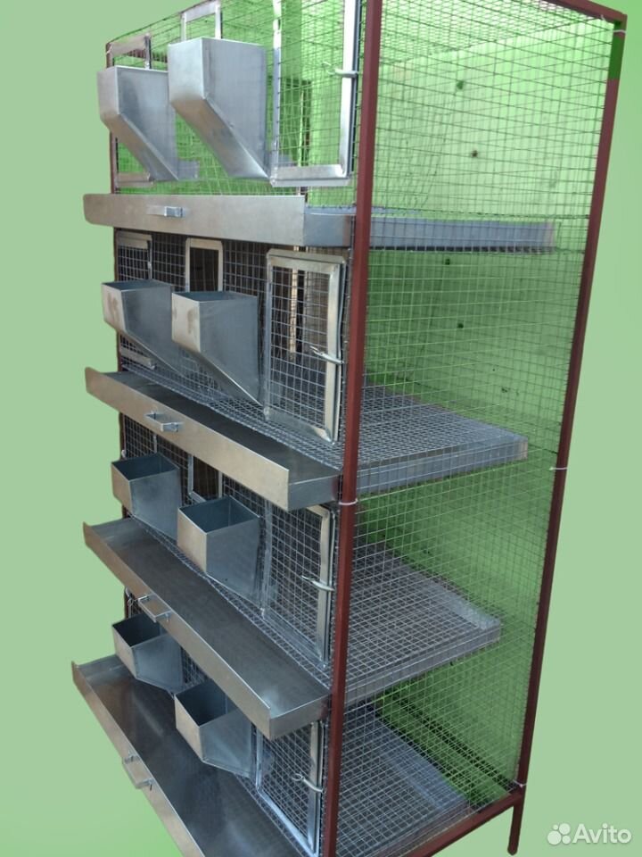 Готовые клетки. Клетка для кроликов откормочная (кр-ВП-О-4я). Клетка для кроликов 4 яруса 8 отсеков. Клетки для кроликов промышленные откормочные. Клетка для кроликов 4 яруса 5 отсеков.