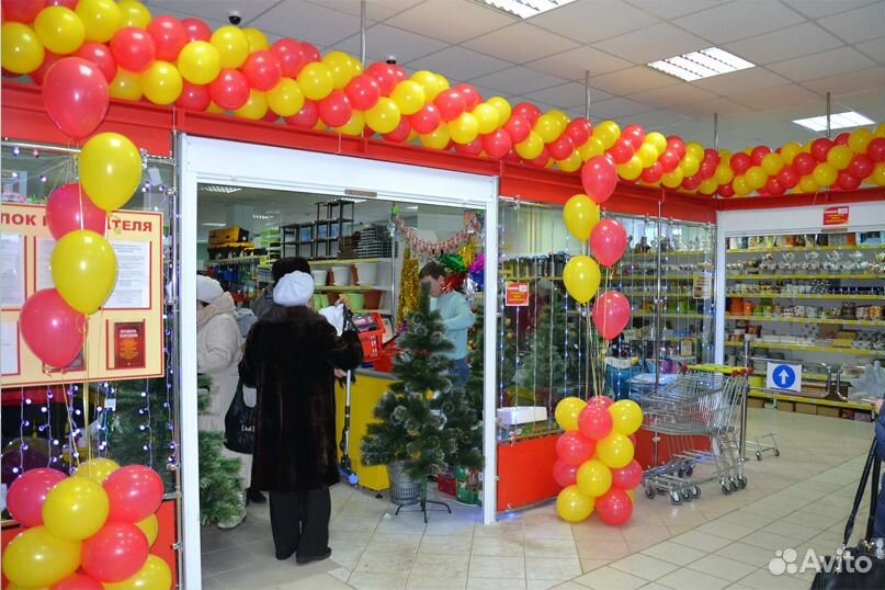 Открытие магазина шаров