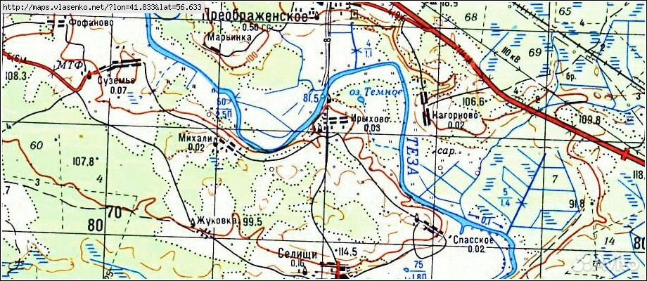 Карта южского района ивановской области