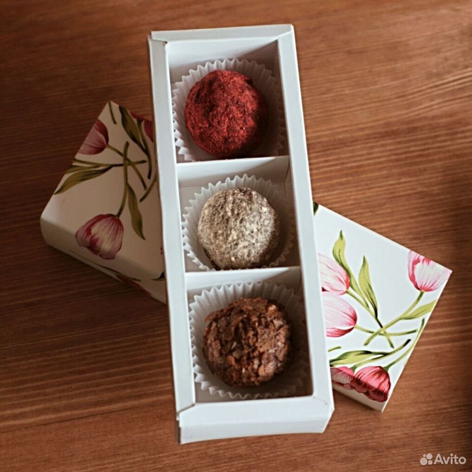Шоколадные конфеты "трюфель" ручной работы купить на Зозу.ру - фотография № 3