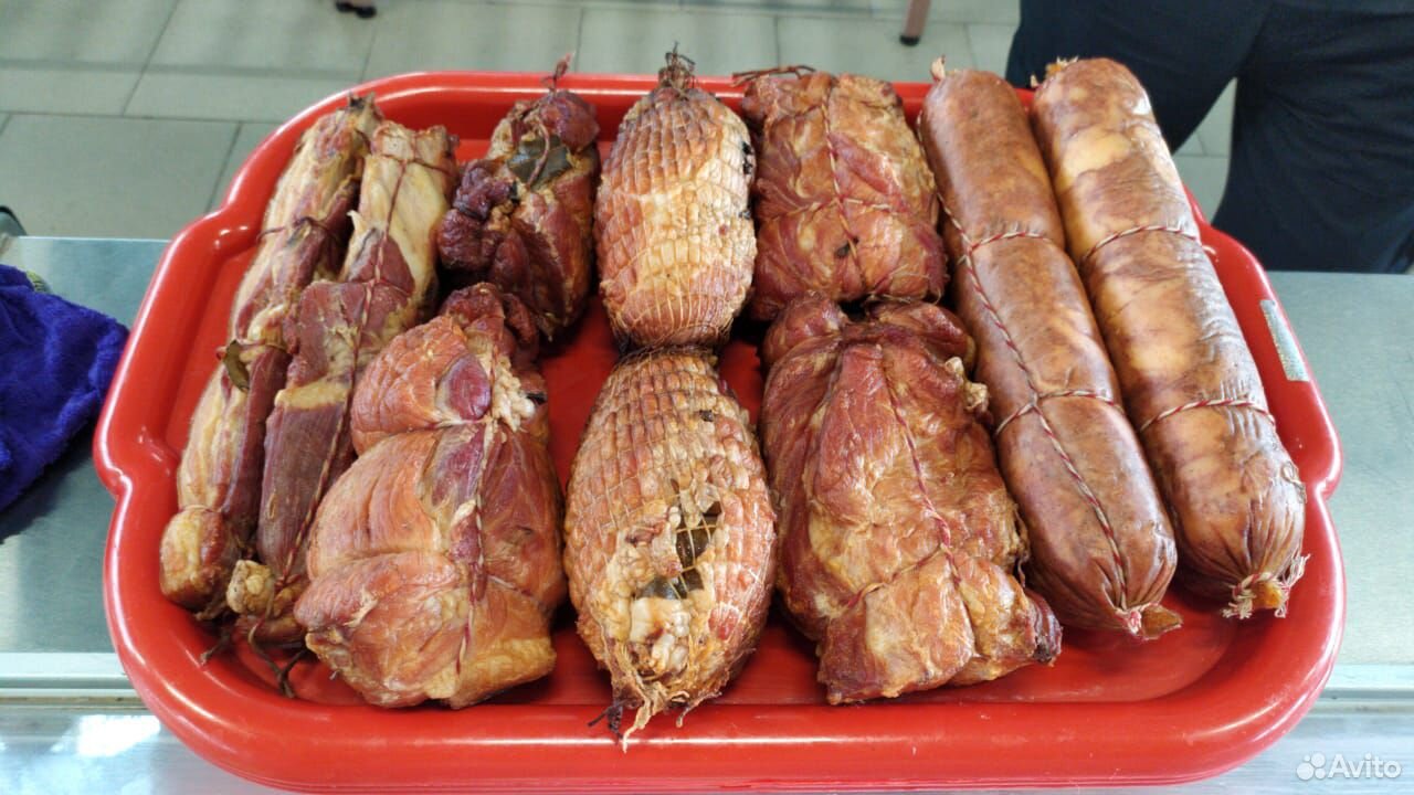 Копчёная колбаса,ветчина и мясные деликатесы купить на Зозу.ру - фотография № 1