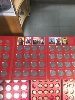 Коллекция юбилейных монет СССР 68 штук