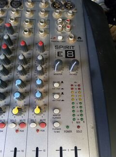 Продам микшерный пульт Soundcraft Spirit E8