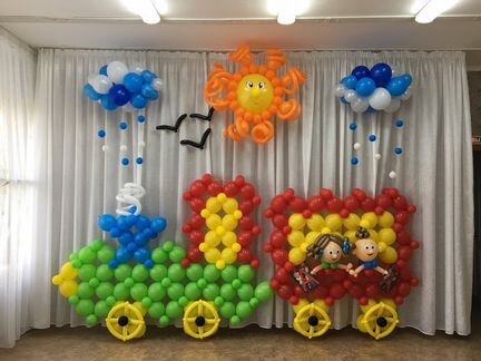 Воздушные шары в школу и детский сад, на выпускной