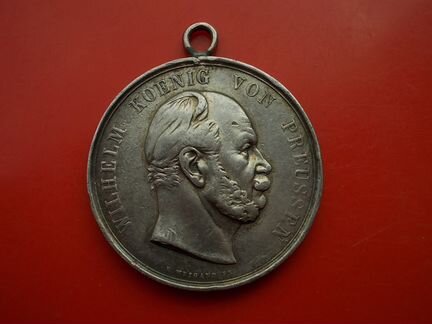 Медаль за меткую стрельбу пруссия серебро