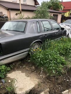 Lincoln Town Car 4.6 AT, 1991, седан, битый