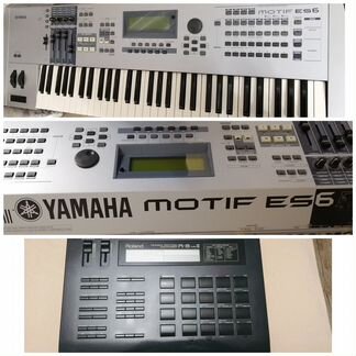 Yamaha motif ES 6+Roland R8 mk2