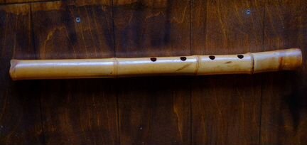 Флейта антикварная японская сякухати