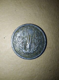 Французская Экваториальная Африка 1 франк 1948
