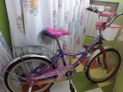Детский велосипед Novatrack little girlzz