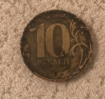 Монета 10 рублей 2010 спмд