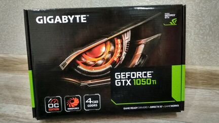 Видеокарта gigabyte GeForce GTX 1050 ti 4 гб