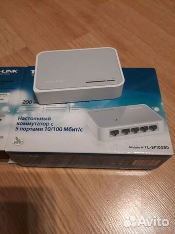 Коммутатор TP-Link TL-SF1005D 5x100Mb