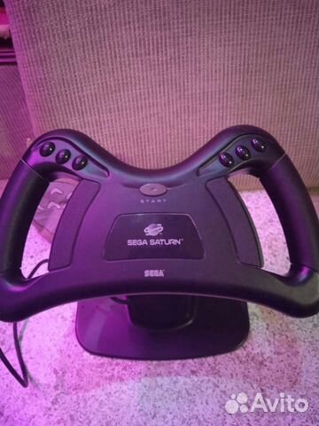 Sega Saturn Racing Wheel