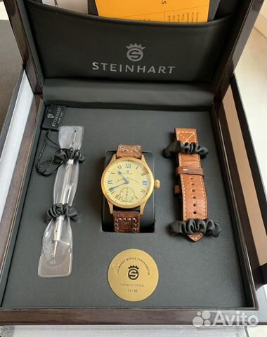 steinhart marine chronometer bronze edition