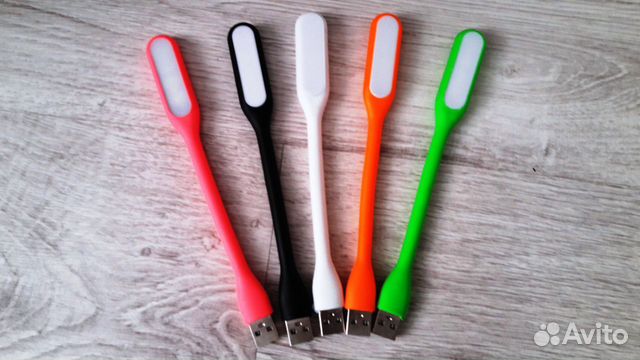Гибкая светодиодная USB лампа для ноутбука и др