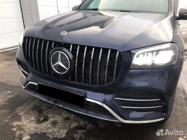Mercedes gls x 167 решетка радиатора тюнинг