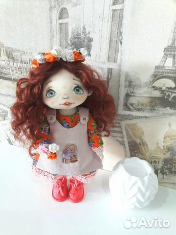 Кукла интерьерная