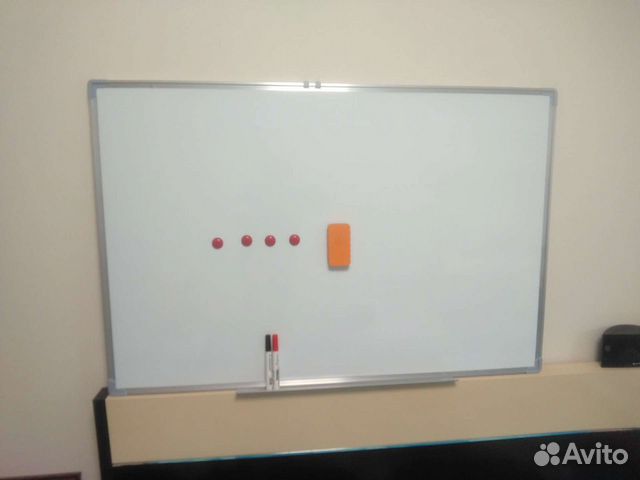 Доска магнитно маркерная 120 на 80 новая