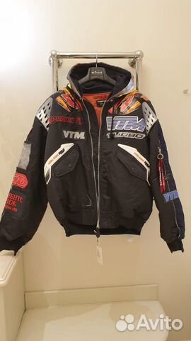 vetements racing bomber