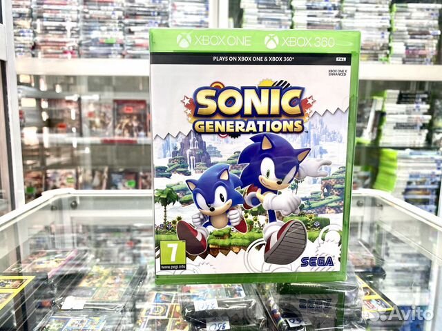 Sonic Generations игра на Xbox 360 Новый