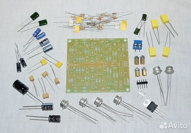 Радиоконструктор фонокорректор MM германиевые т-ры
