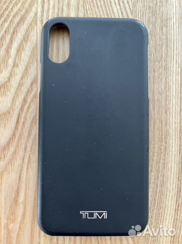Кожаный чехол Tumi на iPhone x