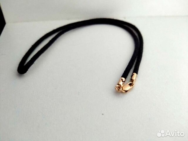 Шнурок на шею х/б детский