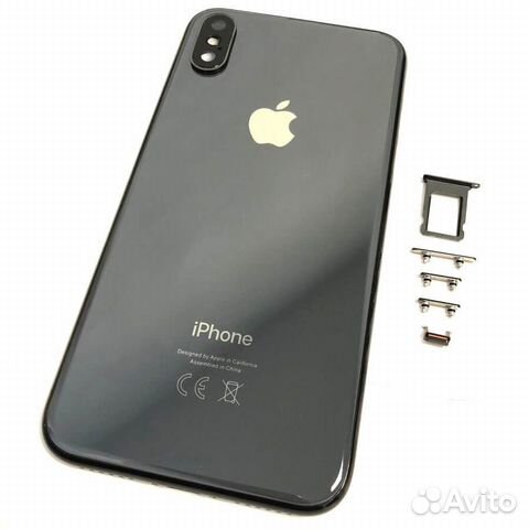 Задняя крышка iPhone X оригинал