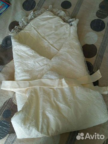 Конверт на выписку новорождённого(ой)