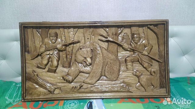 Панно из дерева