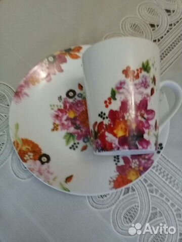 Чайная пара фарфор