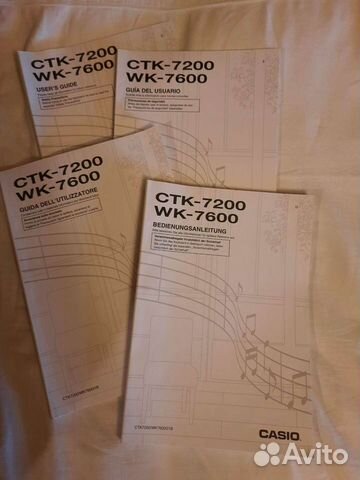 Синтезатор Casio CTK-7200