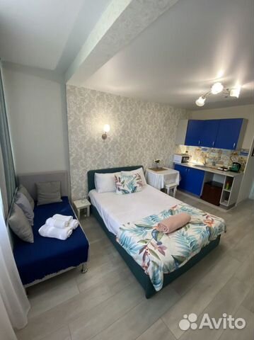 

Квартира-студия, 20 м², 2 кровати