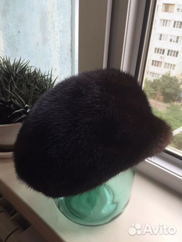 Шапка норковая женская