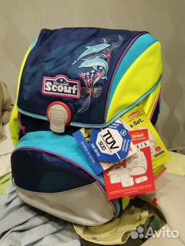 Школьный ранец Scout Alpha Florida дельфины