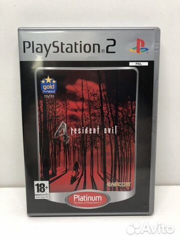Диск Resident evil 4 для PS2