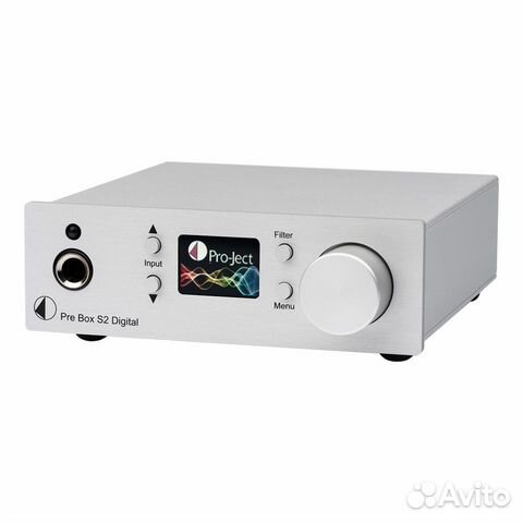 Предусилитель/цап Pro-Ject PRE BOX S2 Digital, sil