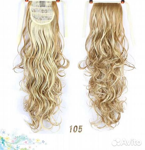 Шиньон на заколке