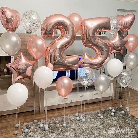 Гелиевые шары. Круглосуточная доставка