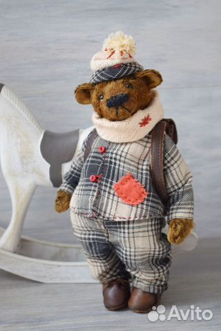Мишка тедди Буба Бубикович. Продано