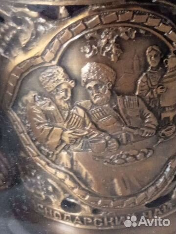 Коллекционный подстаканник для чая,новый в коробке