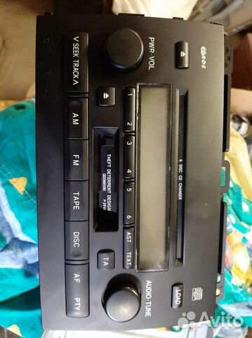 Аудиосистема штатная toyota prodo 120