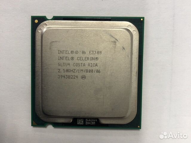 Процессор Celeron E3300