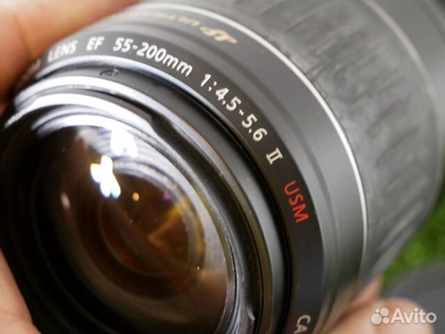 Canon EF 55-200 mm 4.5-5.6 II USM,быстрый FF