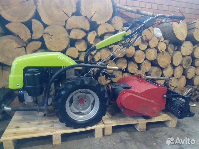 Grillo 131D мотоблок + стоунбуръер