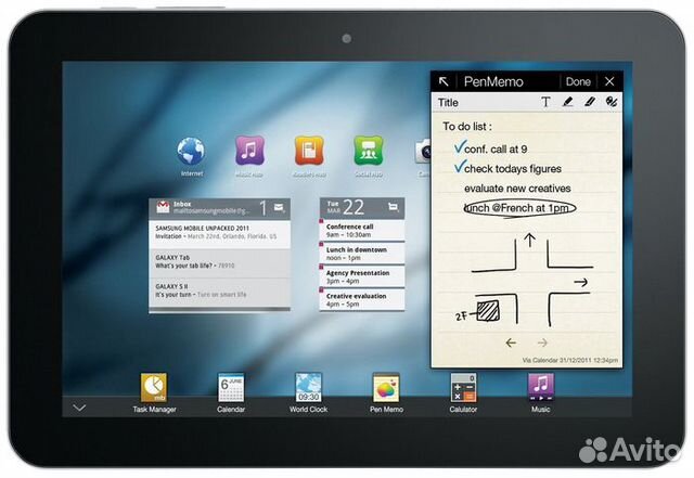 Samsung Galaxy Tab 8.9 P7300 16GB 3G. Обмен