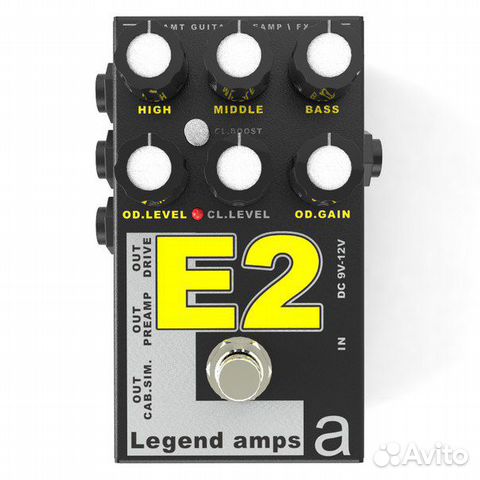 Двухканальный преамп AMT E-2 Legend Amps 2